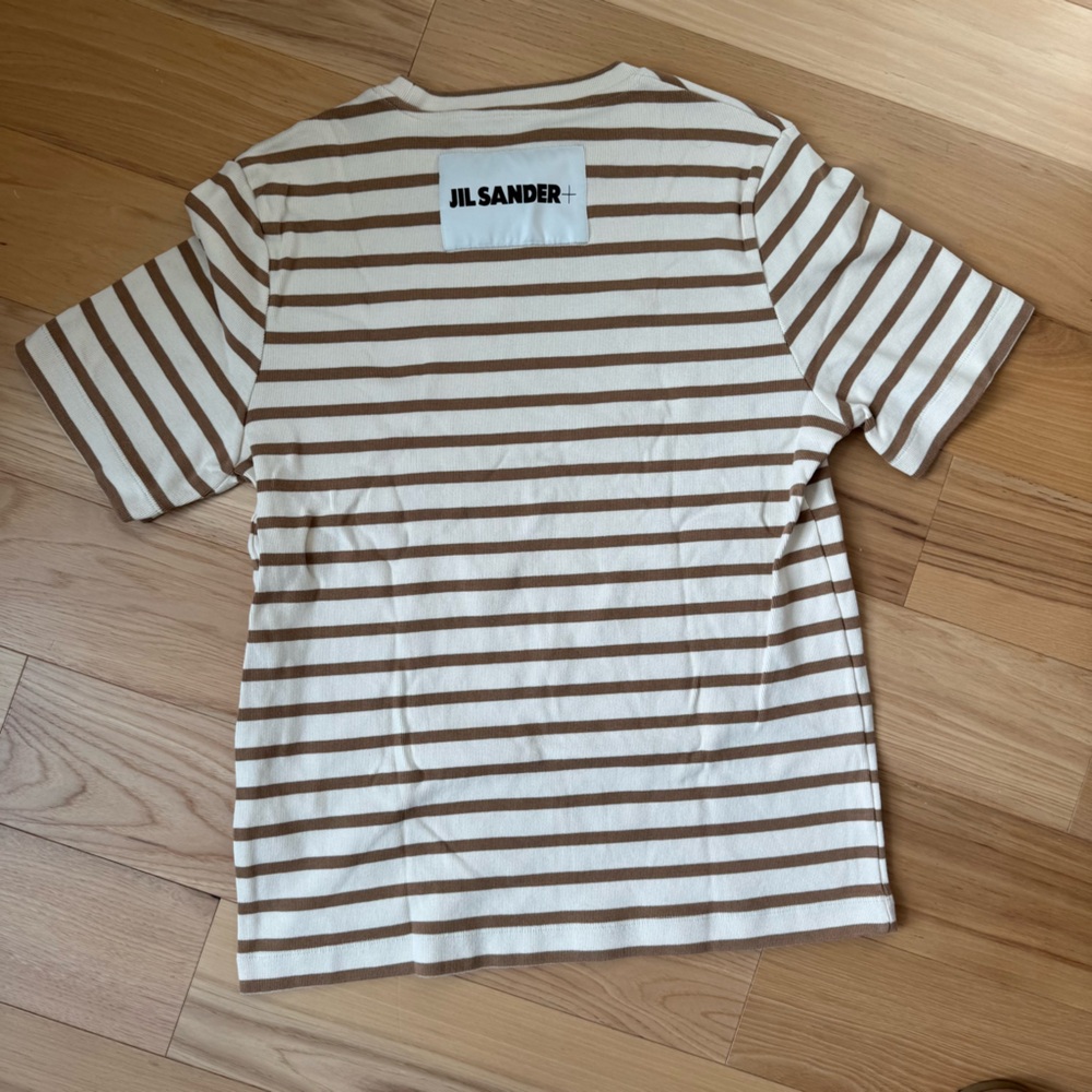 Jil Sander men’s striped knit tee